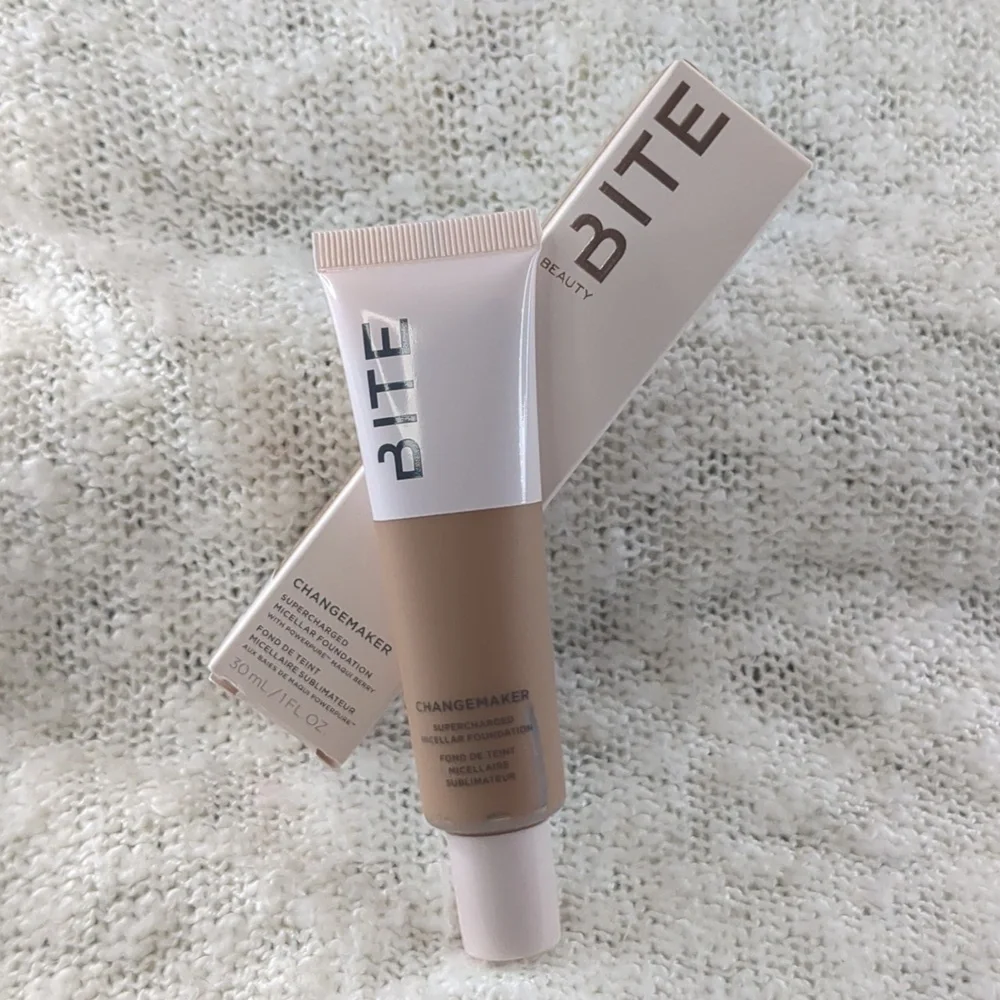 Bite Beauty Supercharged Micellar Foundation in T130 Changemaker, 30ml/1…